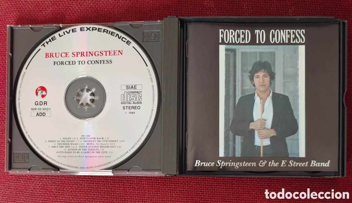 CDs de m&uacute;sica: Bruce Springsteen - Forced To Confess - Foto 4