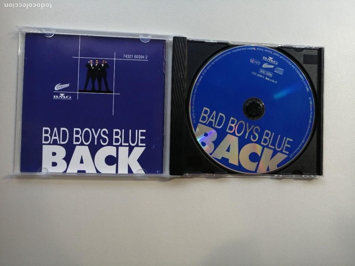 CDs de m&uacute;sica: Cd BAD BOYS BLUE BACK - Foto 2