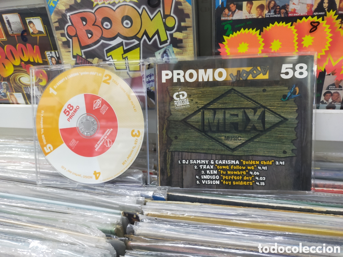 CDs de m&uacute;sica: CD promo 58 Max 1998 5 tracks - Foto 1