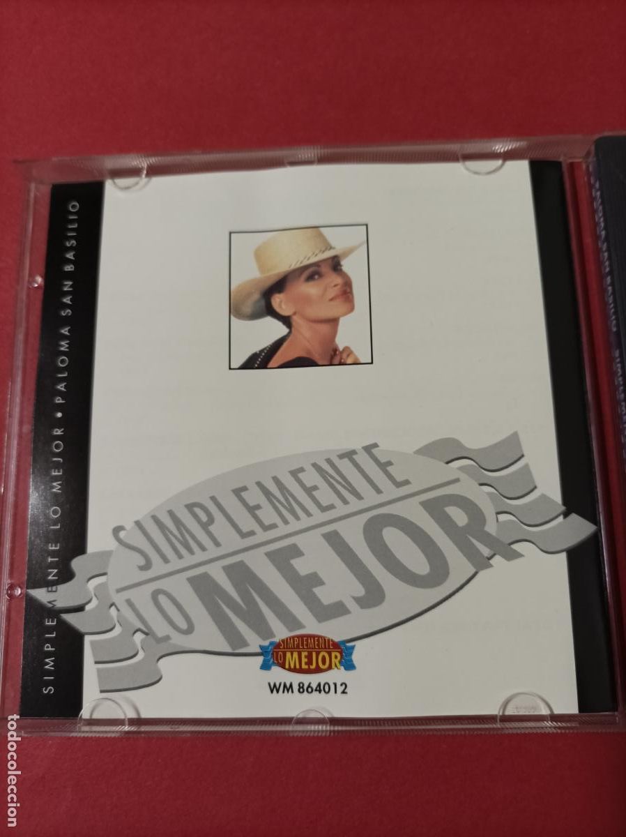 CDs de m&uacute;sica: COMPACT DISC CD PALOMA SAN BASILIO SIMPLEMENTE LO MEJOR - Foto 3