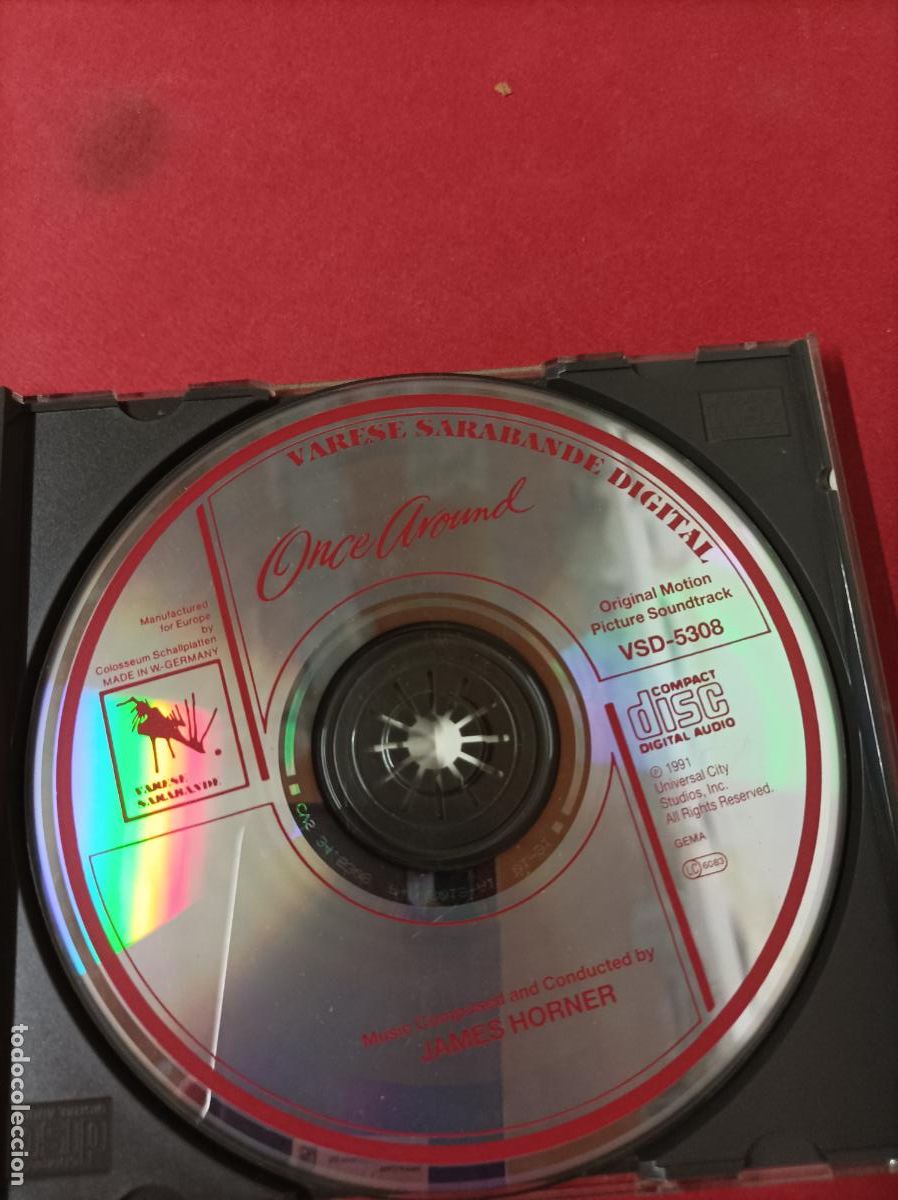 CDs de m&uacute;sica: COMPACT DISC CD ONCE AROUND JAMES HORNER - Foto 2