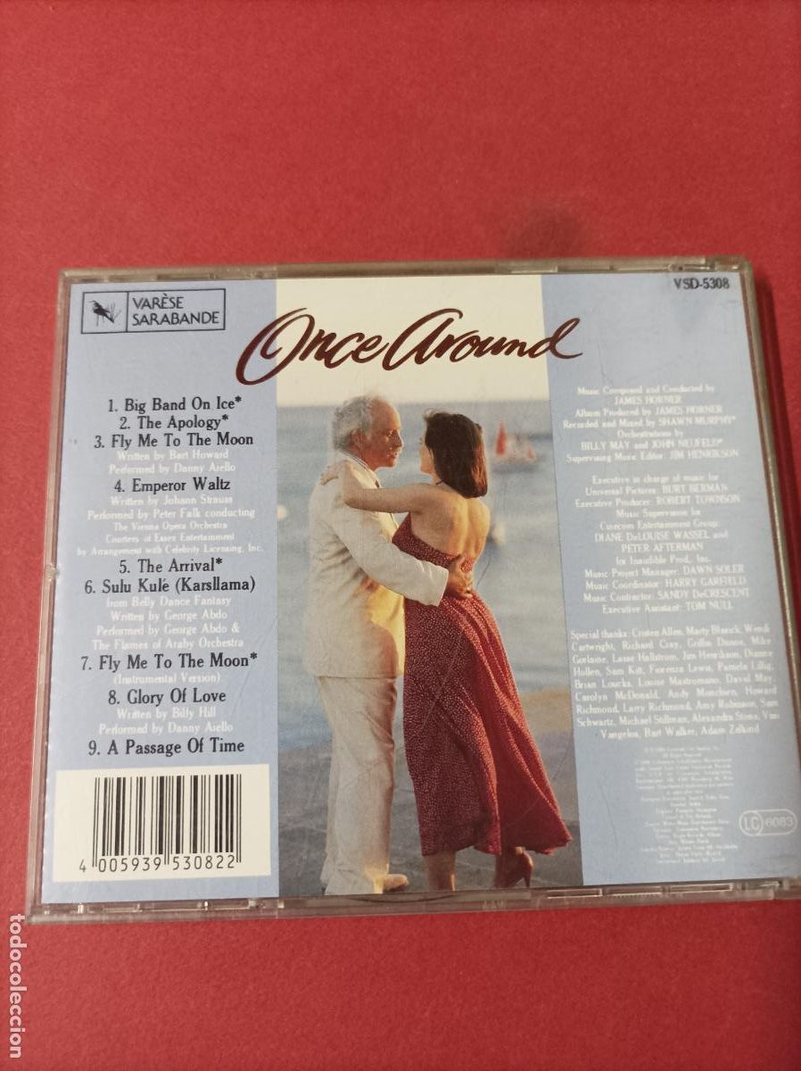CDs de m&uacute;sica: COMPACT DISC CD ONCE AROUND JAMES HORNER - Foto 4