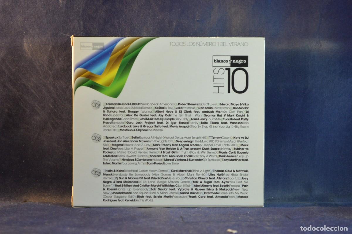 CDs de m&uacute;sica: VARIOUS &ndash; BLANCO Y NEGRO HITS 010 - 3 CD - Foto 2