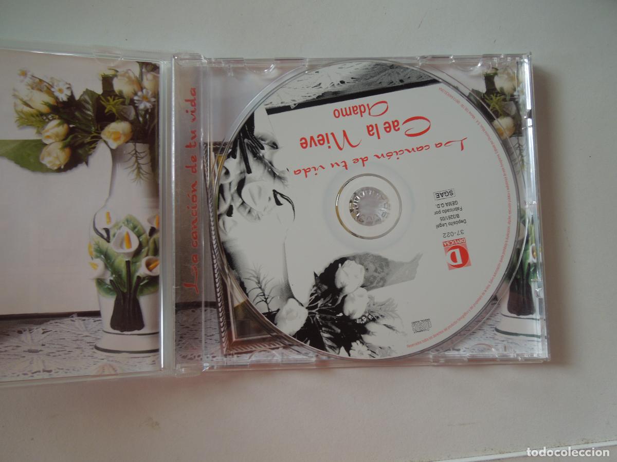 CDs de m&uacute;sica: ADAMO - CAE LA NIEVE - 18 EXITOS - CD 2005 - Foto 2