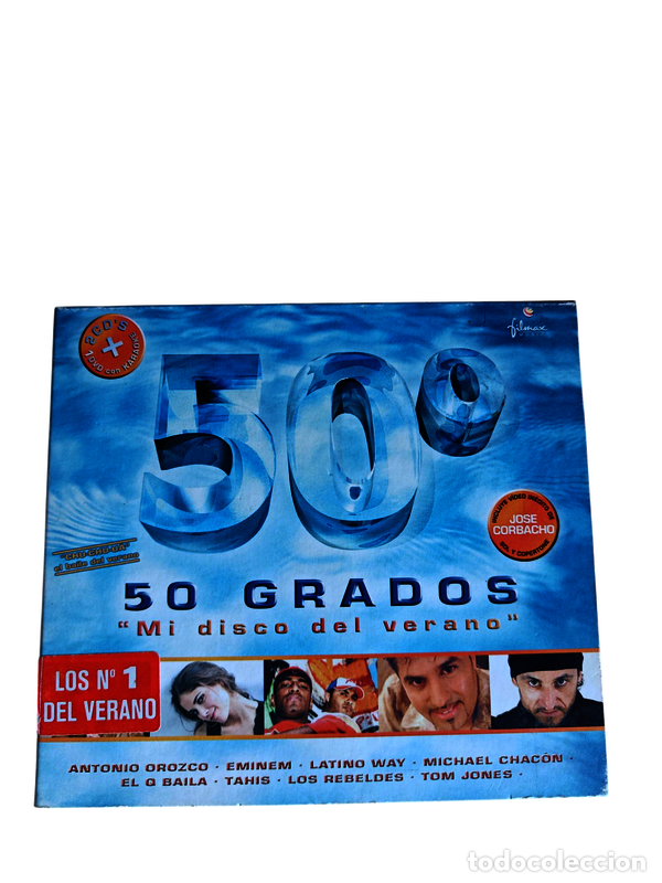 CDs de Musique: SCD196 50 grados, mi disco del verano CD SEGUNDA MANO