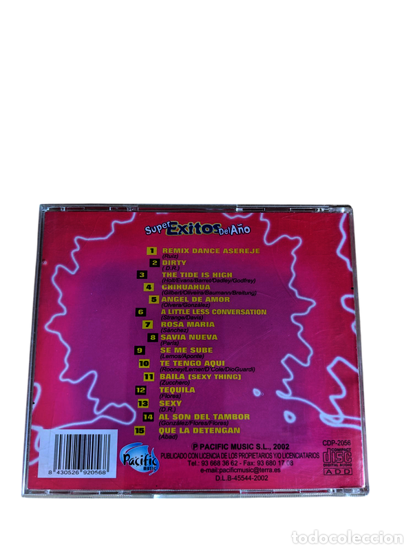CDs de m&uacute;sica: SCD22 Super exitos del a&ntilde;o CD SEGUNDA MANO - Foto 2