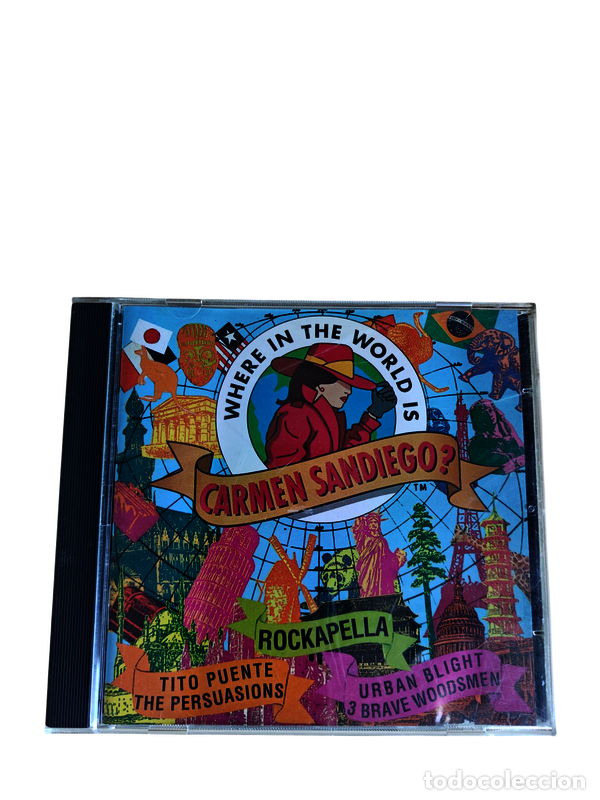 Music CDs: SCD34 Where in the world is Carmen Sandiego? CD SEGUNDA MANO