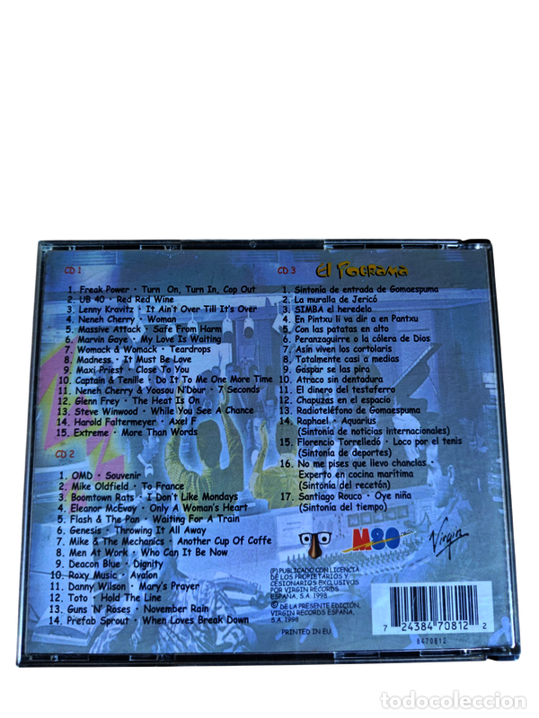 CDs de m&uacute;sica: SCD35 Goma Espuma y los exitos mas exitosos de M80 CD SEGUNDA MANO - Foto 2