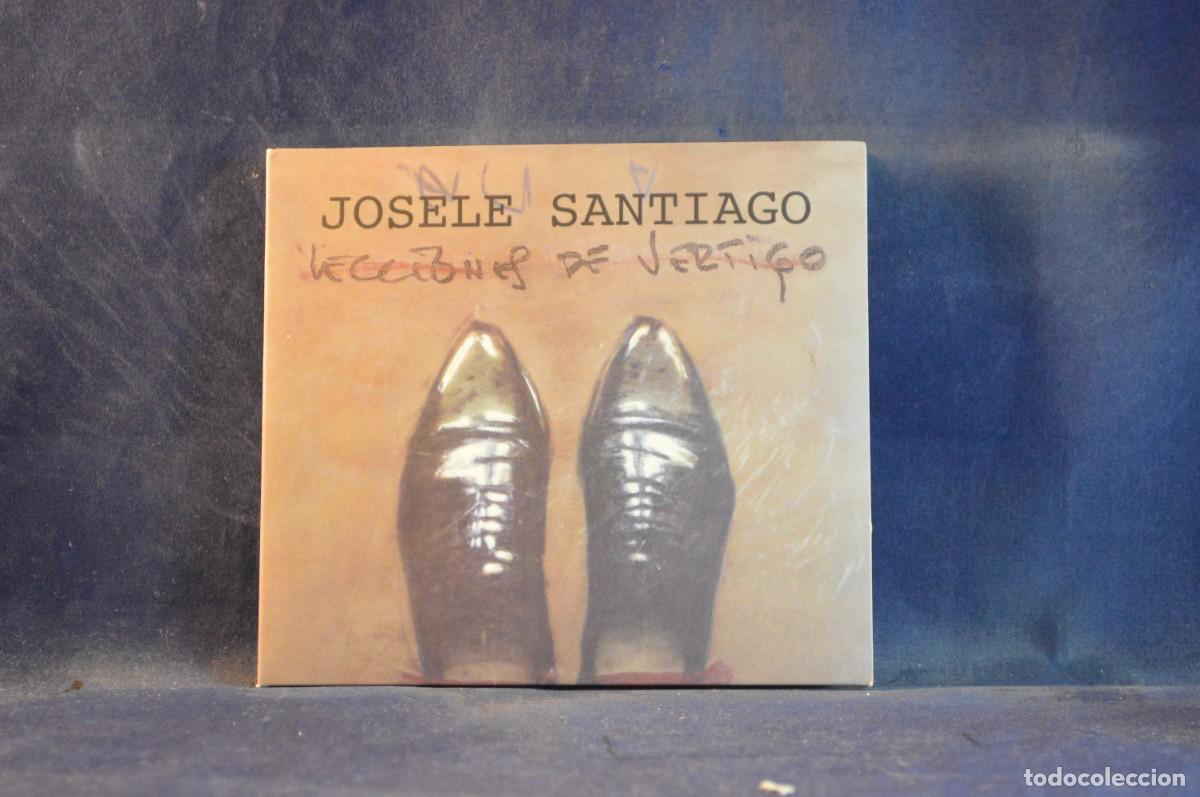 CDs de m&uacute;sica: JOSELE SANTIAGO &ndash; LECCIONES DE V&Eacute;RTIGO - CD - Foto 1