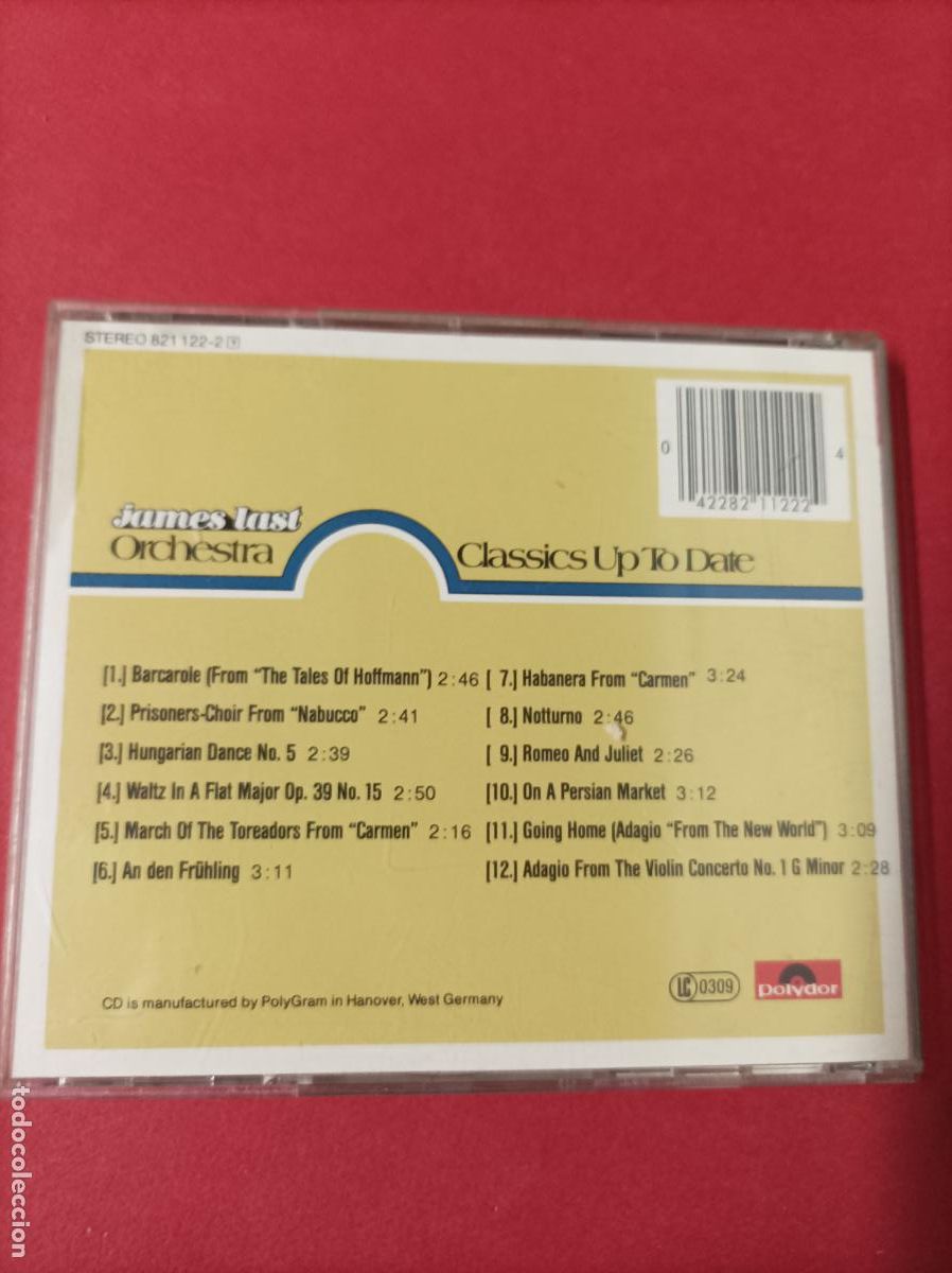 CDs de m&uacute;sica: COMPACT DISC CD JAMES LAST CLASSICSUP TO DATE - Foto 4