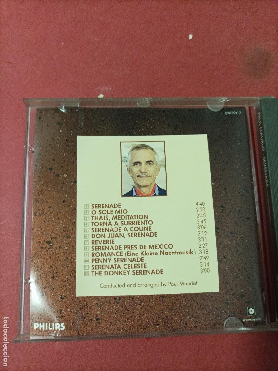 CDs de m&uacute;sica: COMPACT DISC CD PAUL MAURIAT SERENADE - Foto 3
