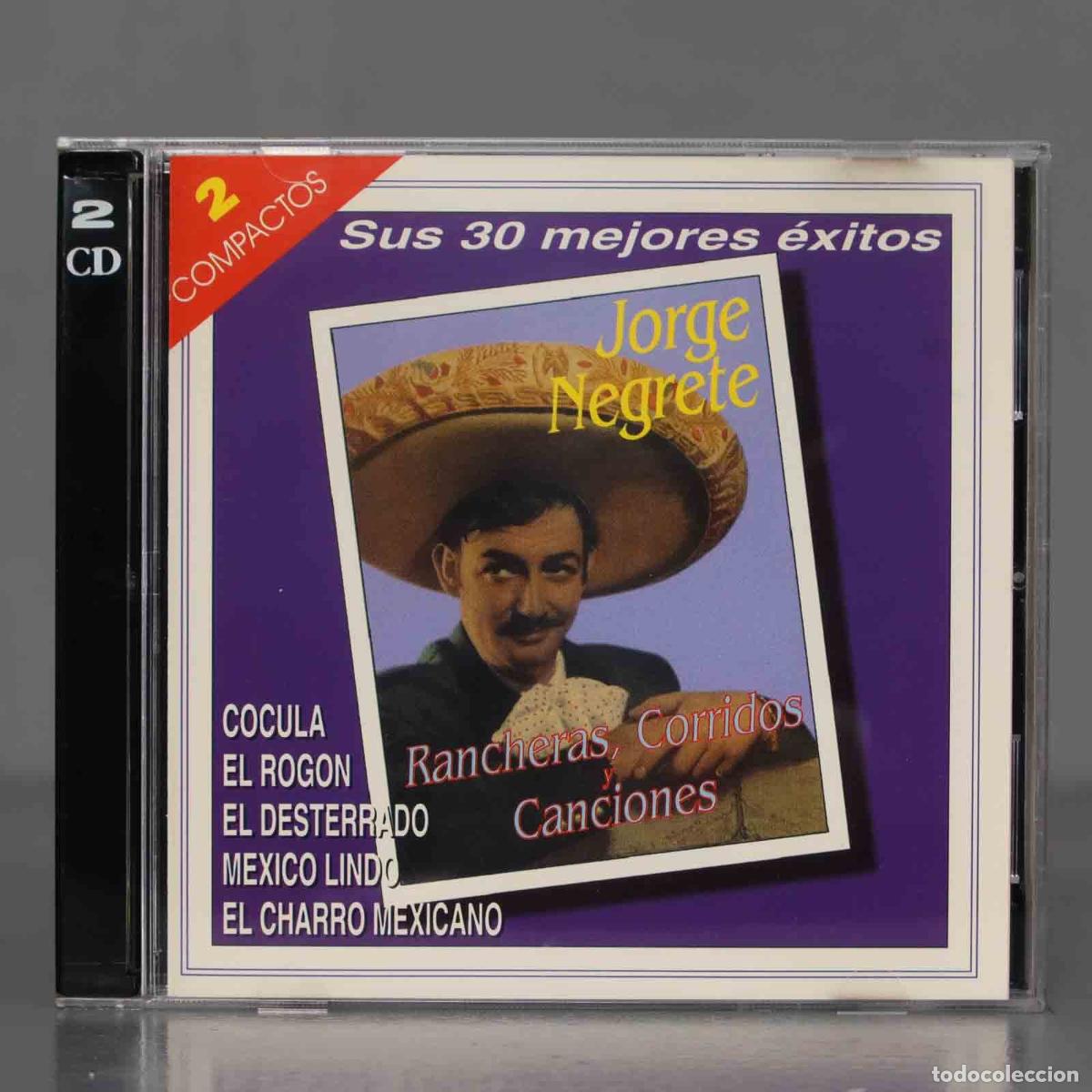 CDs de m&uacute;sica: CD. Jorge Negrete &ndash; Sus 30 Mejores &Eacute;xitos - Foto 1