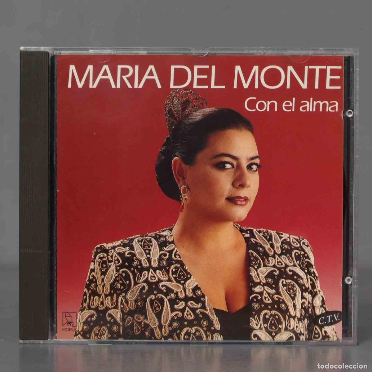 CDs de m&uacute;sica: CD. Mar&iacute;a Del Monte &ndash; Con El Alma - Foto 1