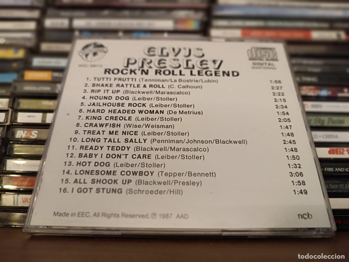 CDs de m&uacute;sica: Elvis Presley &lrm;&ndash; Rock N Roll Legend-cd - Foto 2