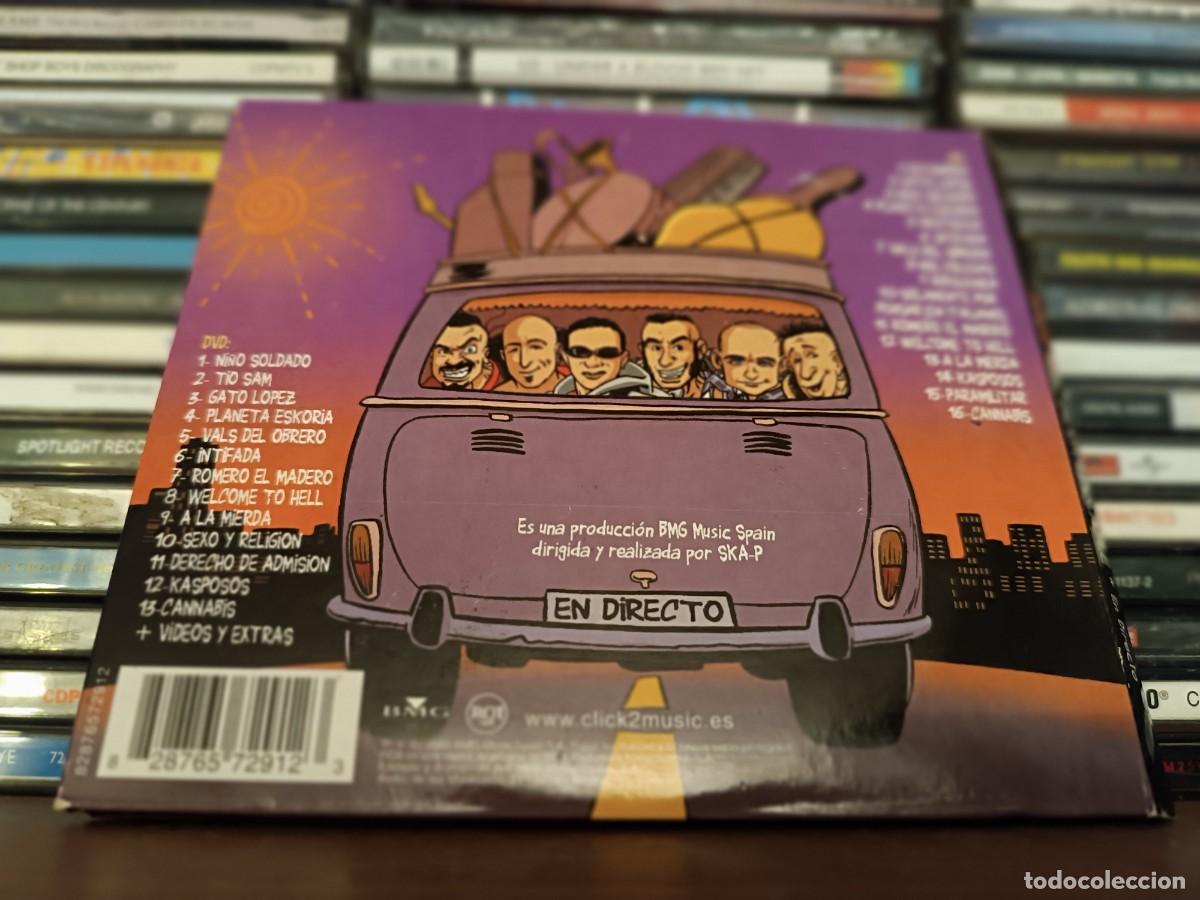 CDs de m&uacute;sica: Ska-P &lrm;&ndash; Incontrolable En Directo-cd+dvd - Foto 2