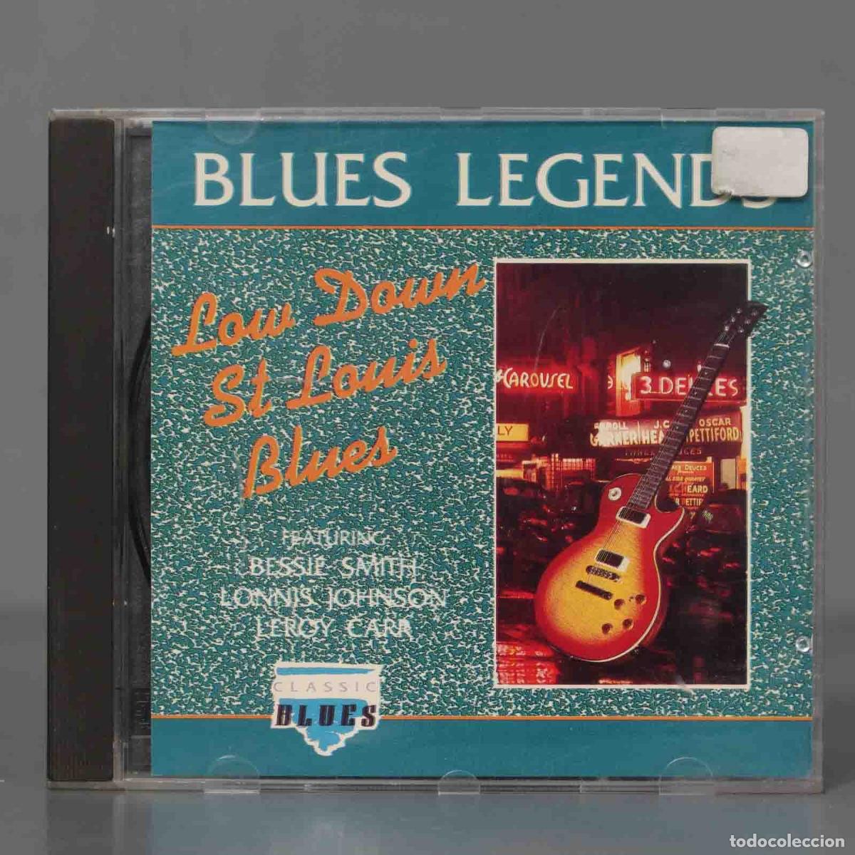 CDs de m&uacute;sica: CD. Various &ndash; Blues Legends (Low Down St Louis Blues) - Foto 1