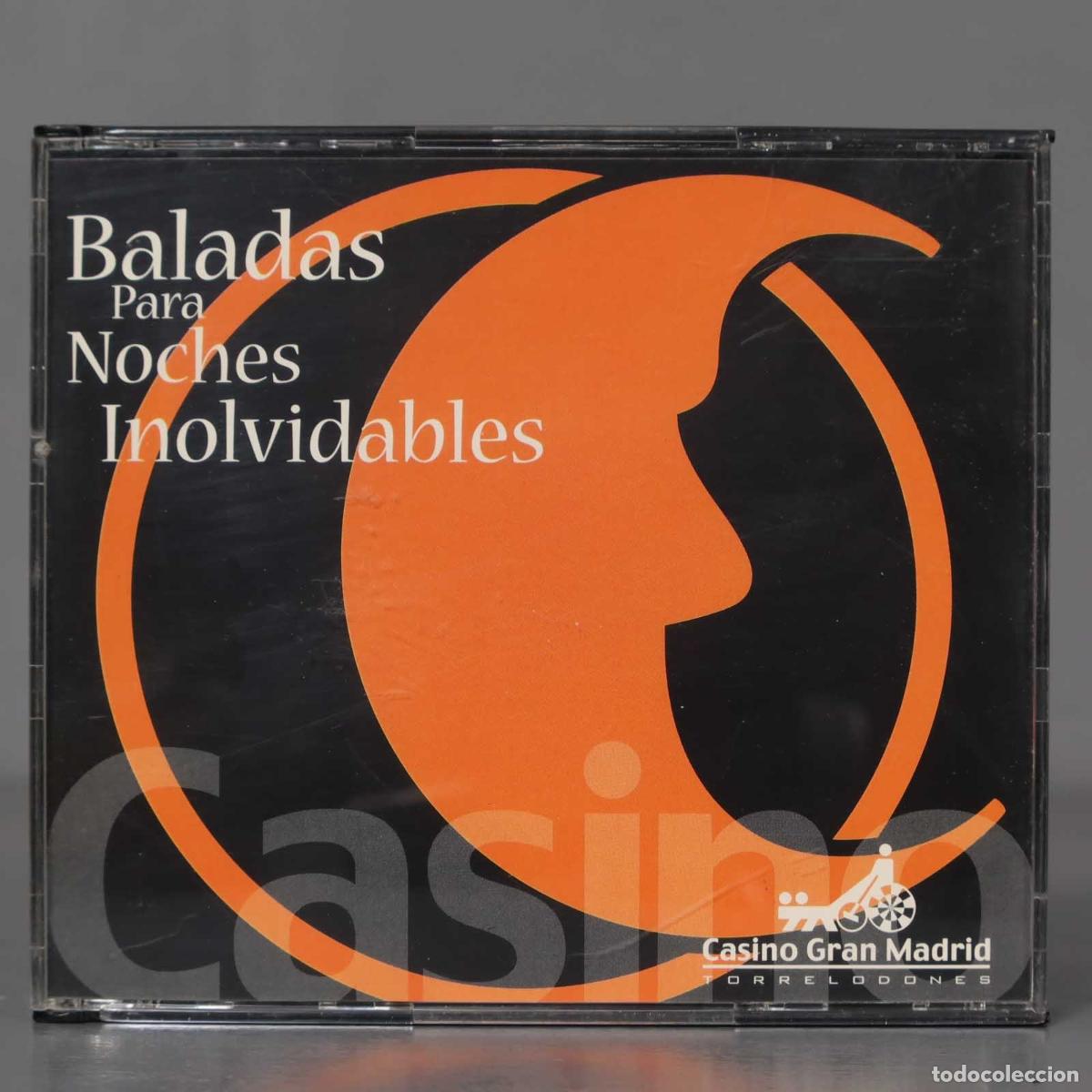 CDs de m&uacute;sica: CD. Baladas Para Noches Inolvidables - Foto 1