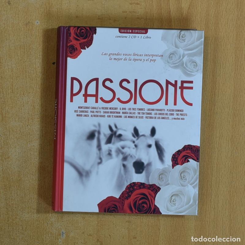 CDs de m&uacute;sica: VARIOS - PASSIONE - 2 CD + LIBRO - Foto 1