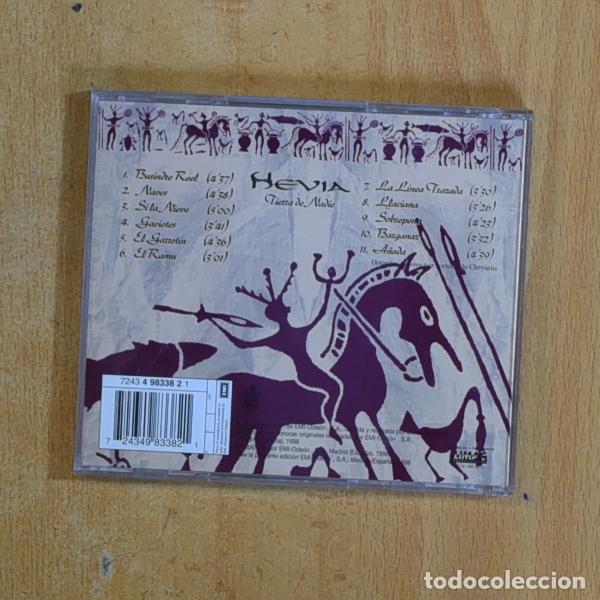 CDs de m&uacute;sica: HEVIA - TIERRA DE NADIE - CD - Foto 2
