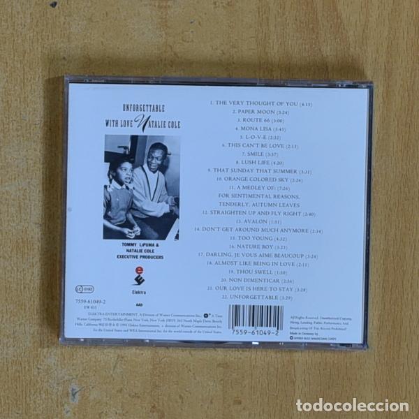CDs de m&uacute;sica: NATALIE COLE - UNFORGETTABLE WITH LOVE - CD - Foto 2