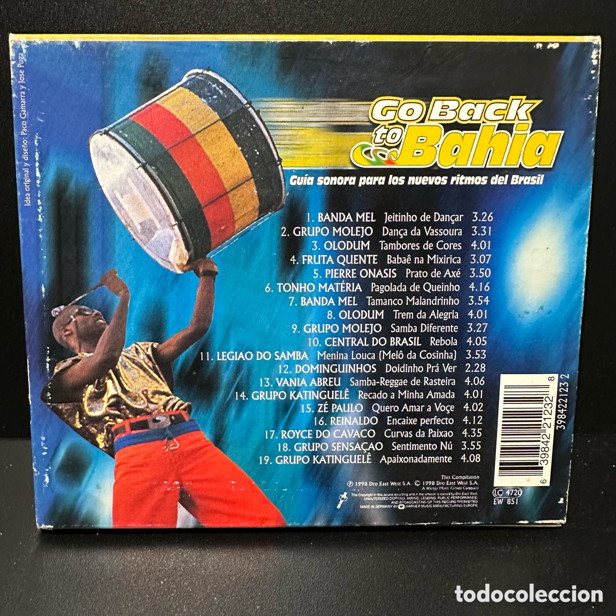 CDs de m&uacute;sica: Varios - Go Back To Bahia (CD) - Foto 2