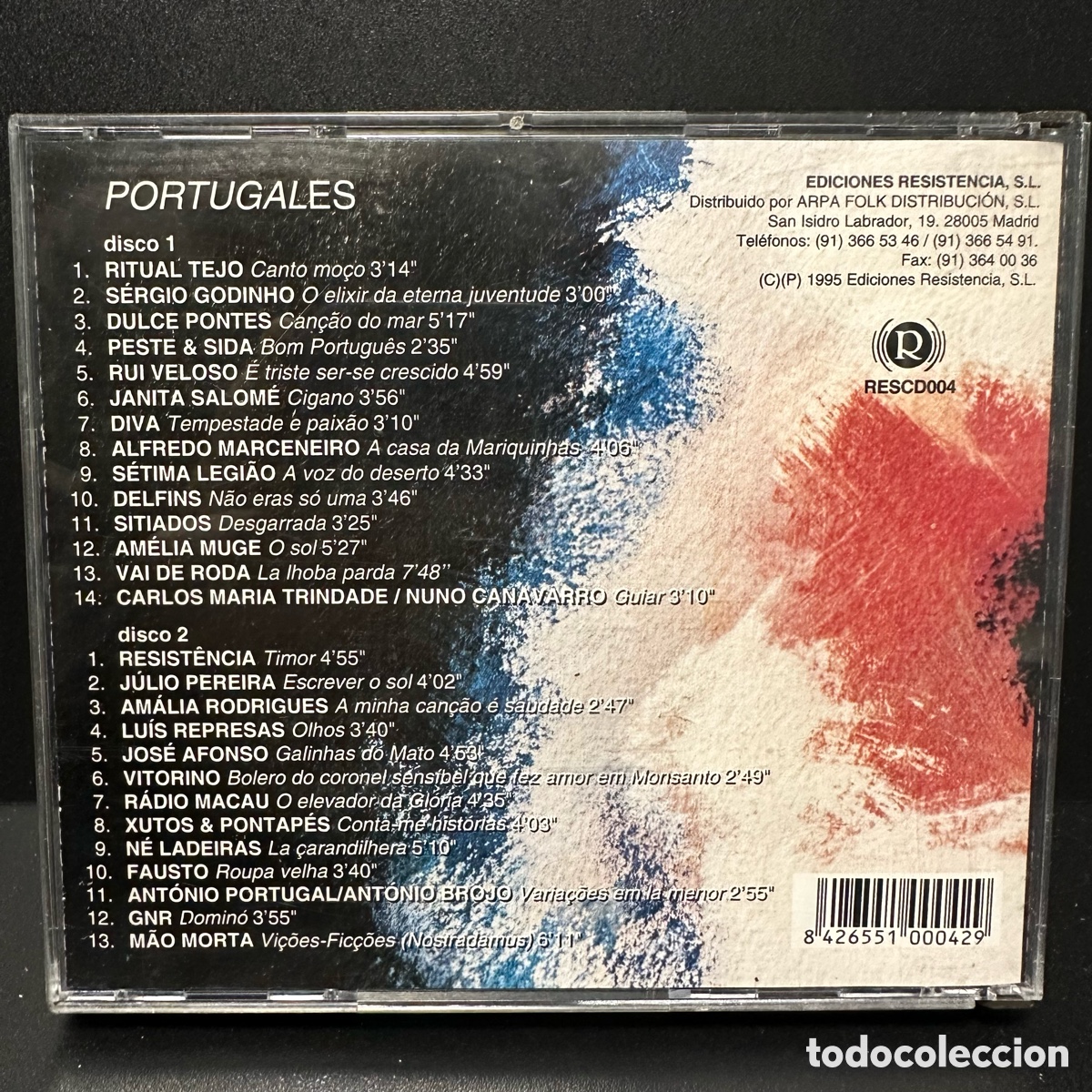 CDs de m&uacute;sica: Varios - Portugales (2xCD) - Foto 2