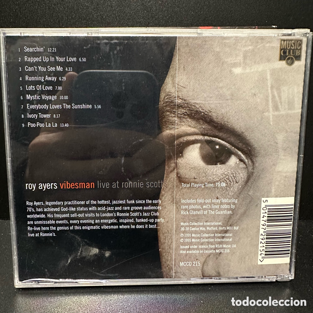 CDs de m&uacute;sica: Roy Ayers - Vibesman - Live At Ronnie Scotts (CD) - Foto 2