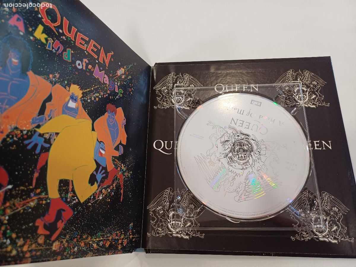 CDs de m&uacute;sica: QUEEN/A KIND OF MAGIC/CD LIBRO. - Foto 2