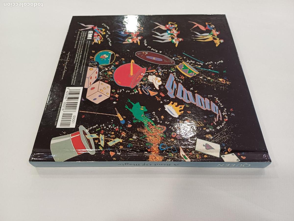 CDs de m&uacute;sica: QUEEN/A KIND OF MAGIC/CD LIBRO. - Foto 4