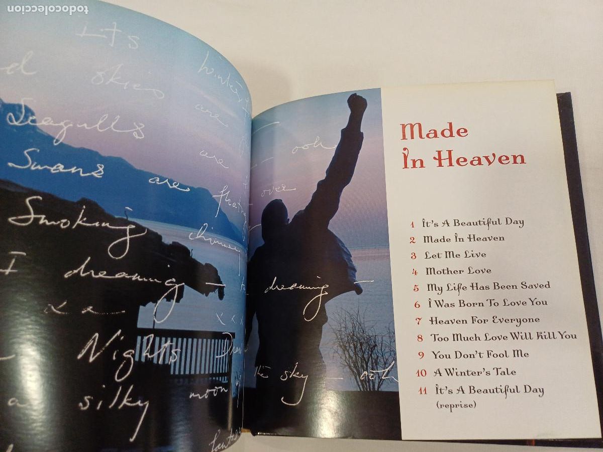 CDs de m&uacute;sica: QUEEN/MADE IN HEAVEN/CD LIBRO. - Foto 3