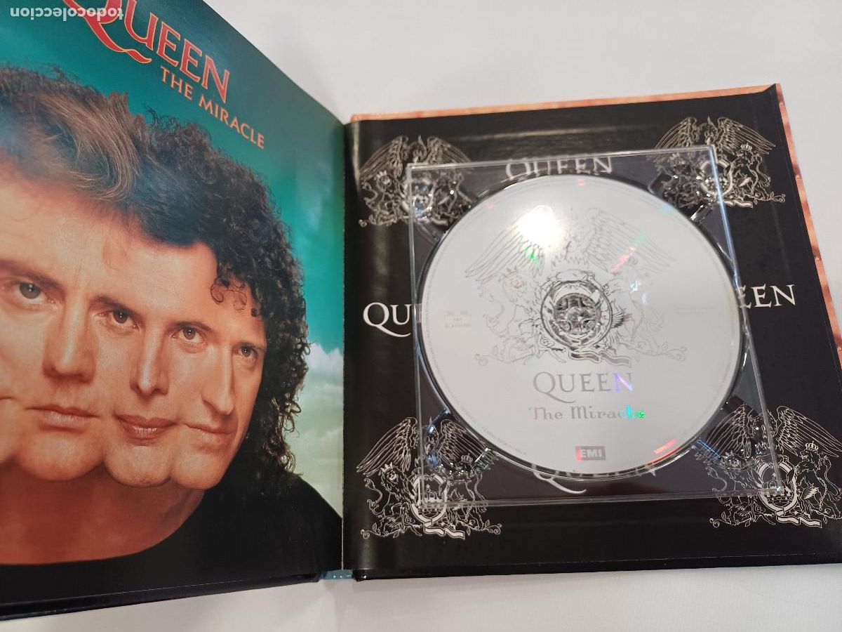CDs de m&uacute;sica: QUEEN/THE MIRACLE/CD LIBRO. - Foto 2
