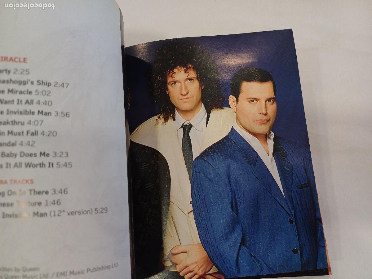 CDs de m&uacute;sica: QUEEN/THE MIRACLE/CD LIBRO. - Foto 3