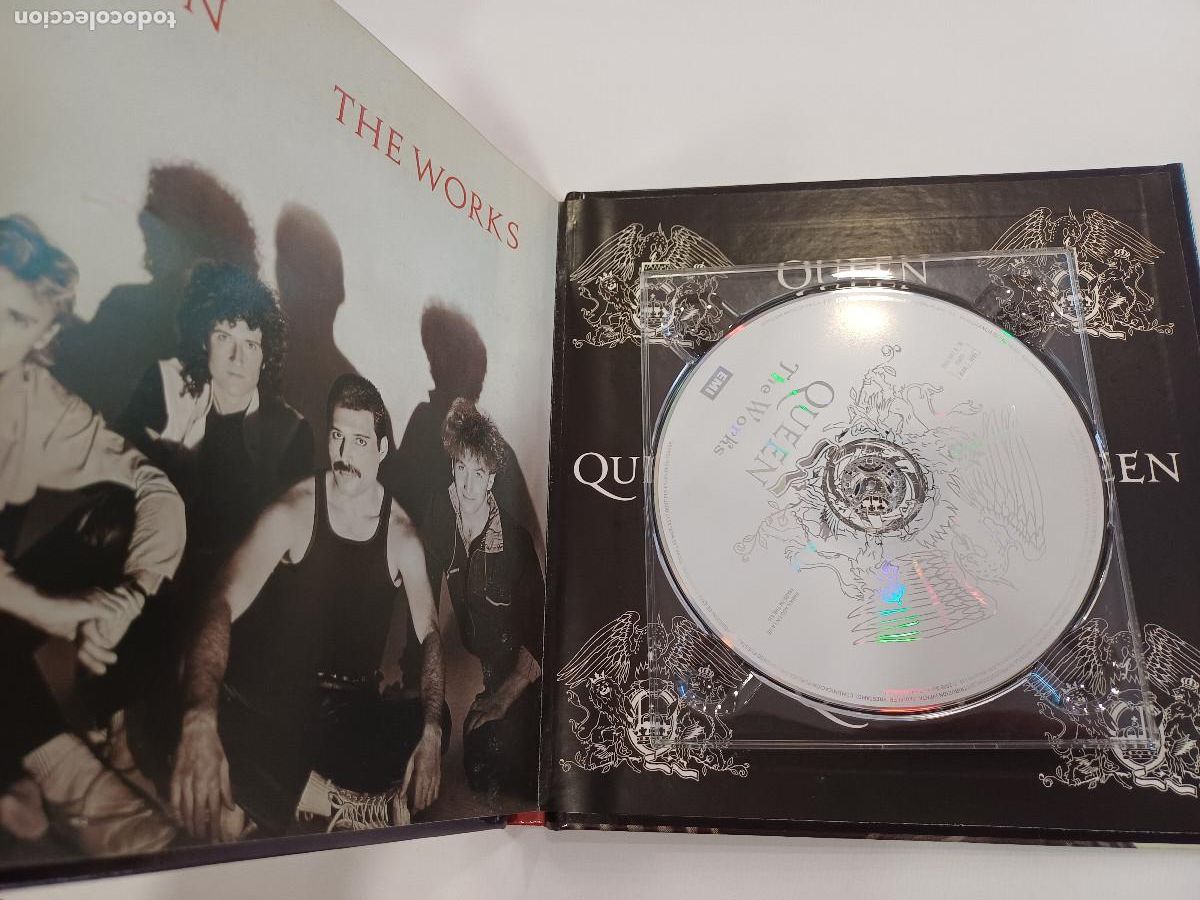 CDs de m&uacute;sica: QUEEN/THE WORKS/CD LIBRO. - Foto 2