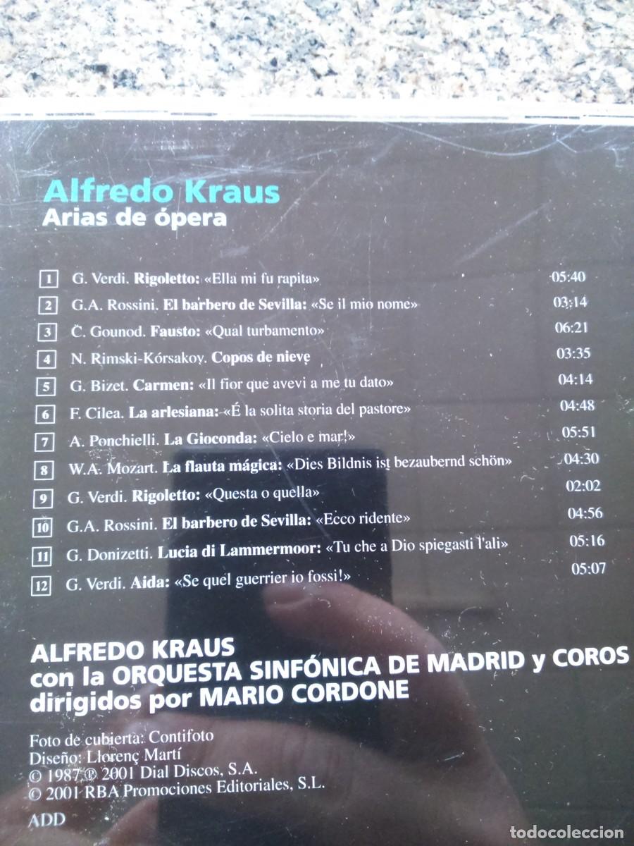 CDs de m&uacute;sica: CD -- ALFREDO KRAUS -- ARIAS DE OPERA -- - Foto 2