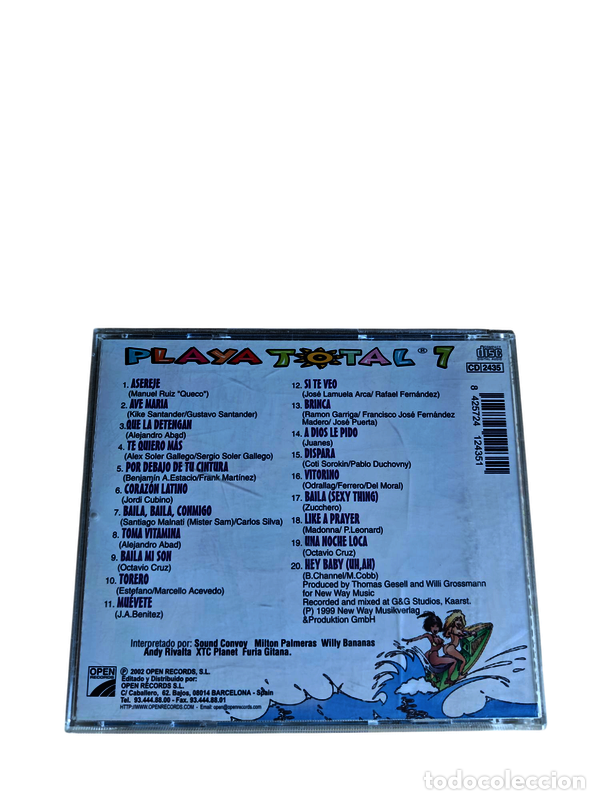 CDs de m&uacute;sica: SCD4 Playa total 7 CD SEGUNDA MANO - Foto 2