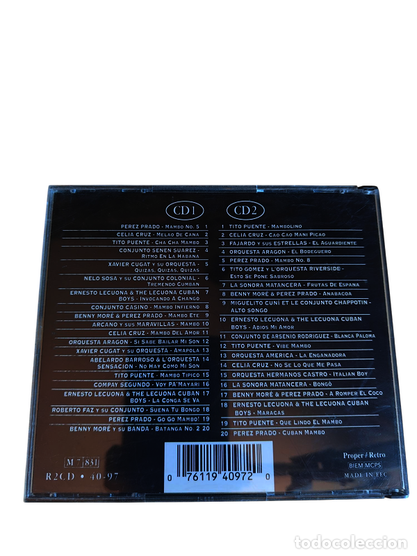 CDs de m&uacute;sica: SCD5 Mambo Cubano CD SEGUNDA MANO - Foto 2