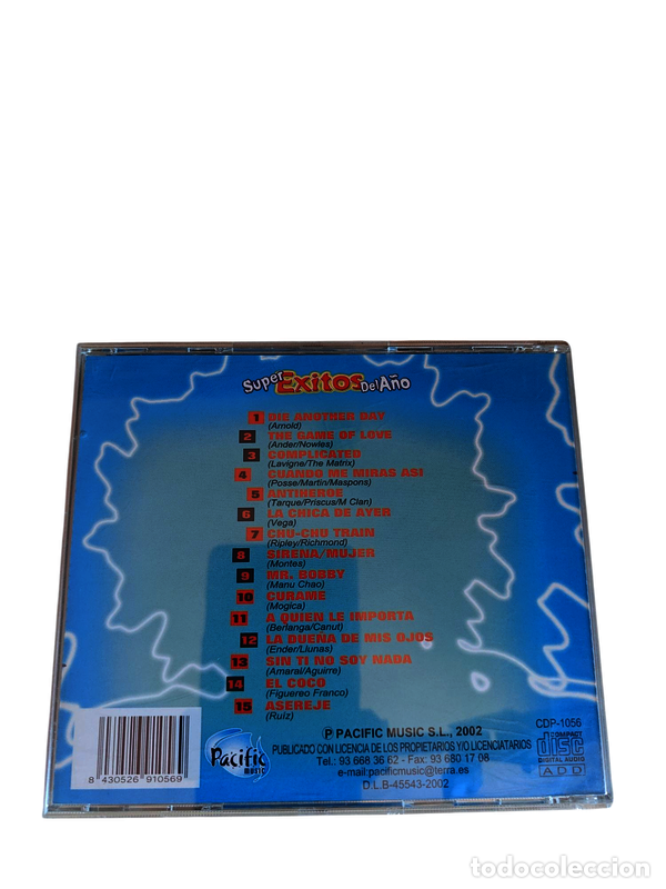 CDs de m&uacute;sica: SCD27 Super exitos del a&ntilde;o CD SEGUNDA MANO - Foto 2