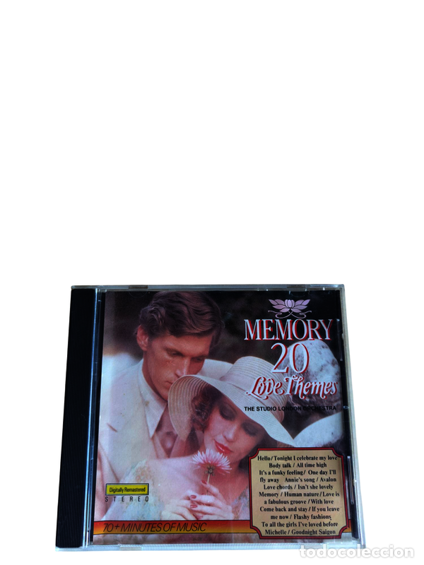 Music CDs: SCD18 Memory 20 love themes, the studio london orchestra & singers CD SEGUNDA MANO