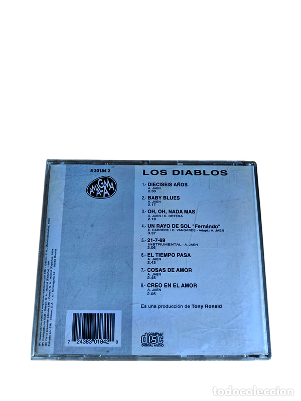 CDs de m&uacute;sica: SCD7 Los diablos CD SEGUNDA MANO - Foto 2