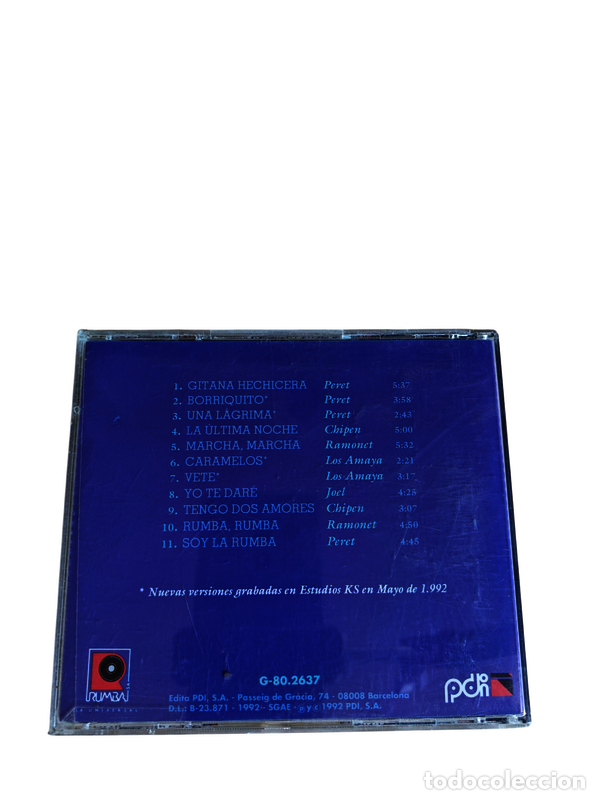CDs de m&uacute;sica: SCD7 Peret, gitana herbicera CD SEGUNDA MANO - Foto 2