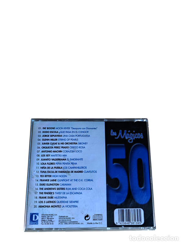 CDs de m&uacute;sica: SCD19 Los magicos 50 cd5 CD SEGUNDA MANO - Foto 2