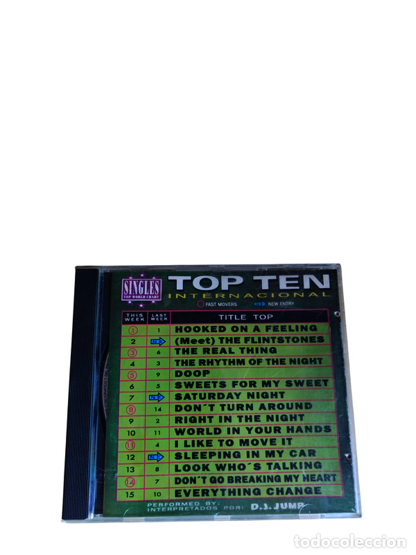 Music CDs: SCD19 Top Ten CD SEGUNDA MANO