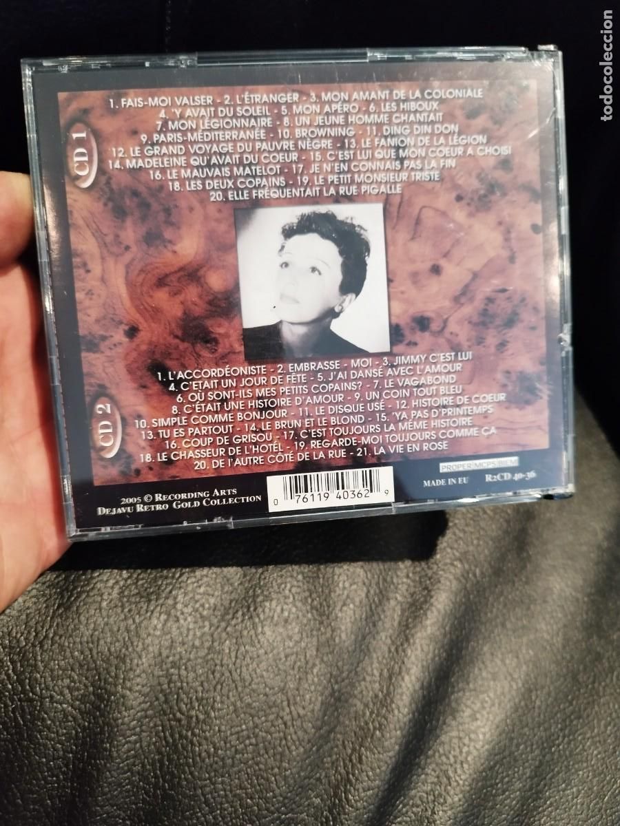 CDs de m&uacute;sica: Edith Piaf &ndash; Edith Piaf. Doble cd. - Foto 4