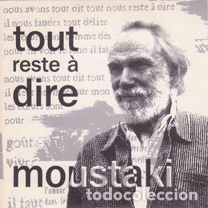 CDs de m&uacute;sica: Georges Moustaki &ndash; Tout Reste &Agrave; Dire - Foto 1
