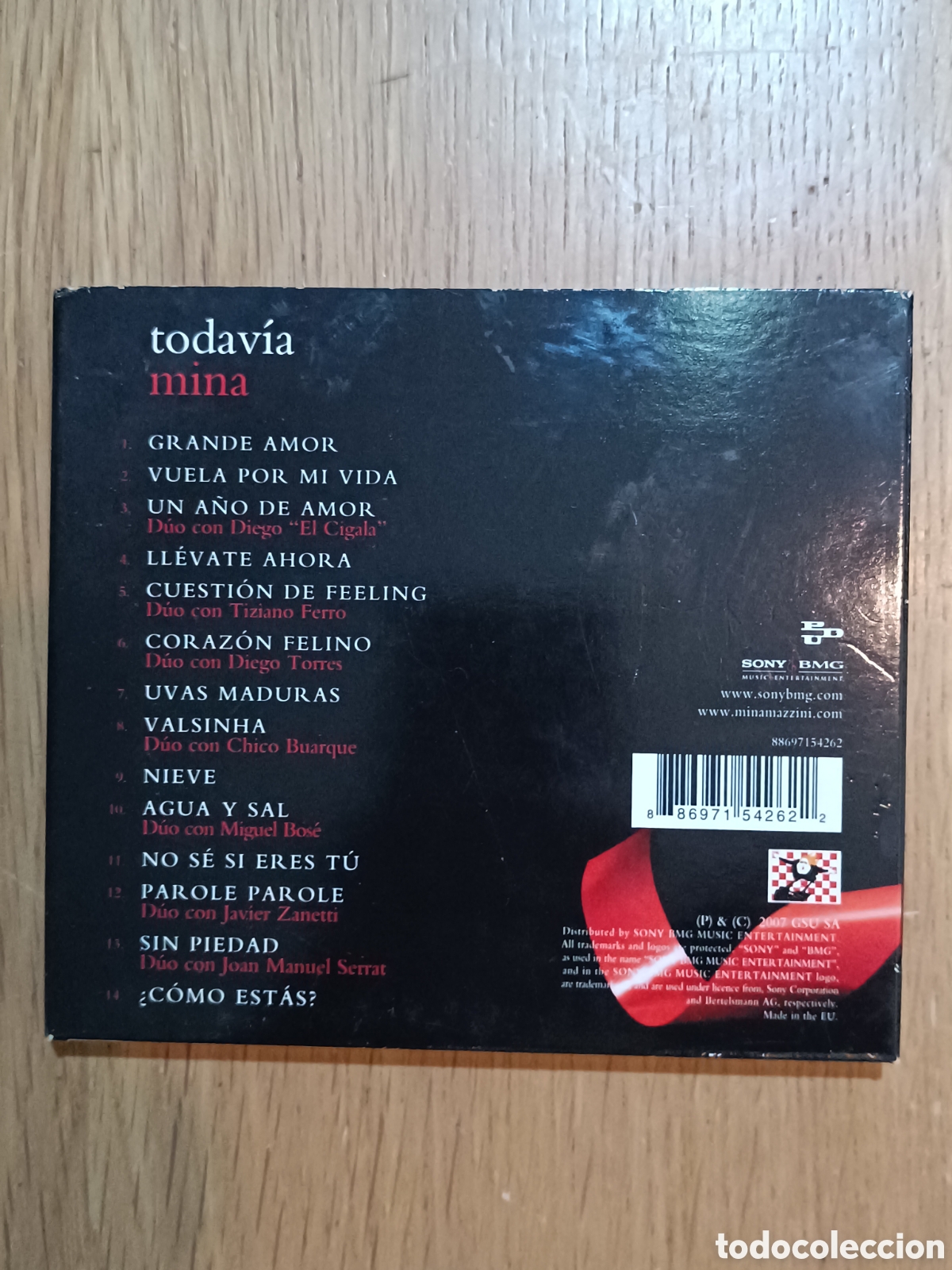 CDs de m&uacute;sica: Mina CD Todav&iacute;a ( Digipack ) - Foto 2