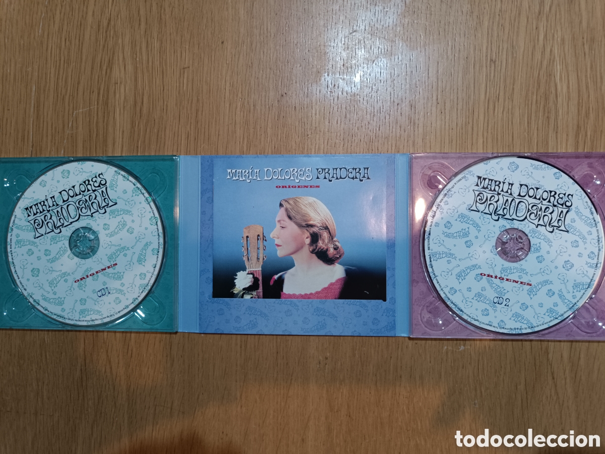 CDs de m&uacute;sica: Mar&iacute;a Dolores Pradera 2Cds Or&iacute;genes - Foto 3