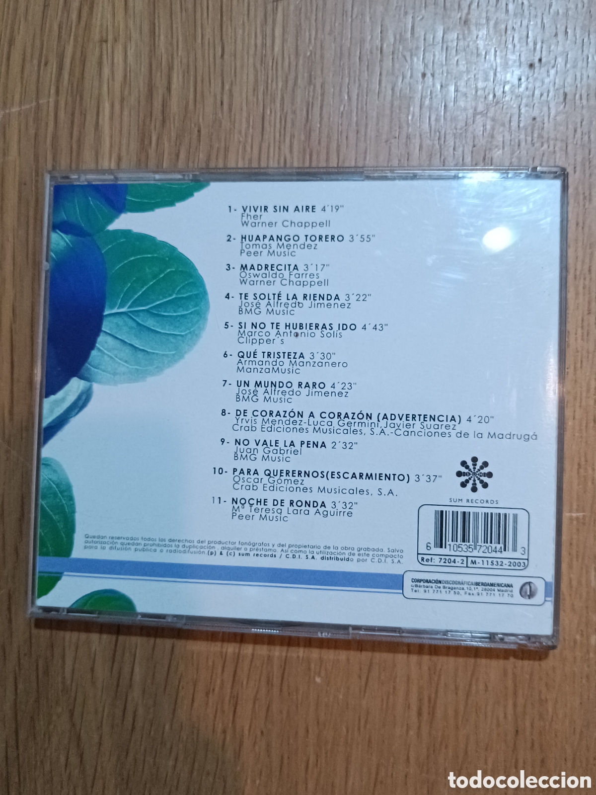 CDs de m&uacute;sica: Roc&iacute;o Jurado CD Yerbabuena Y Nopal - Foto 2