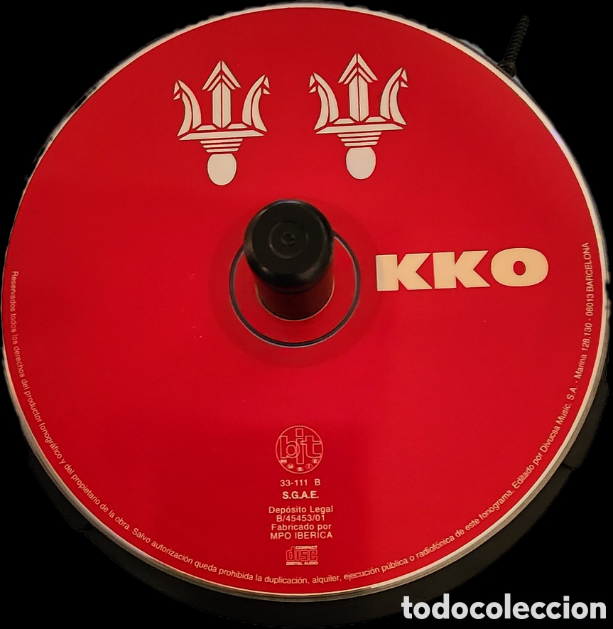 CDs de m&uacute;sica: Cd m&uacute;sica disk KKO discoteca