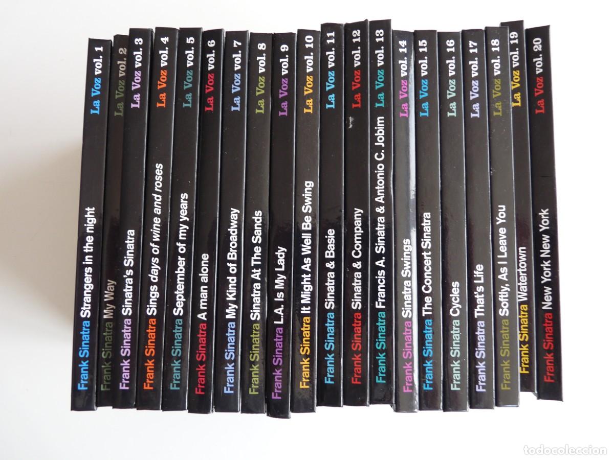 CDs de m&uacute;sica: Colecci&oacute;n 20 CD La Voz de Frank Sinatra - Foto 1