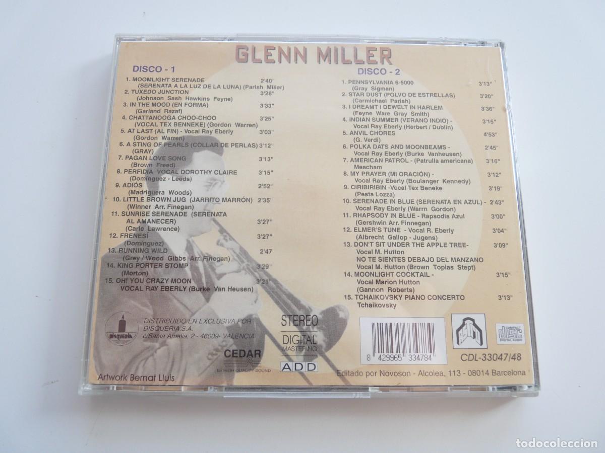 CDs de m&uacute;sica: CD Glenn Miller Serenata a la luz de la luz REF: 8-79 - Foto 2